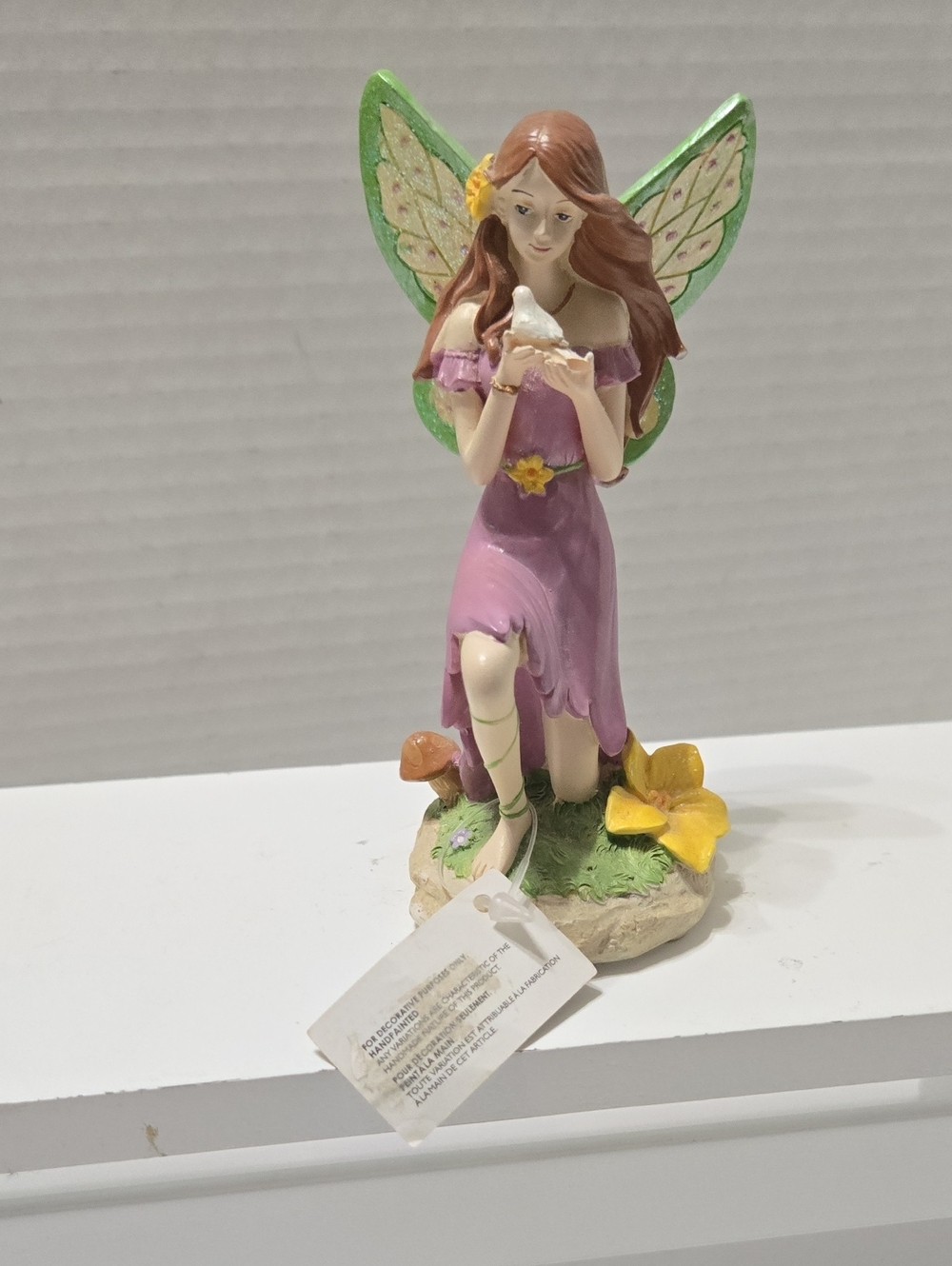 Vintage Enchanted Hollow Fairy "Felicity" Figurine Russ Berrie #36172